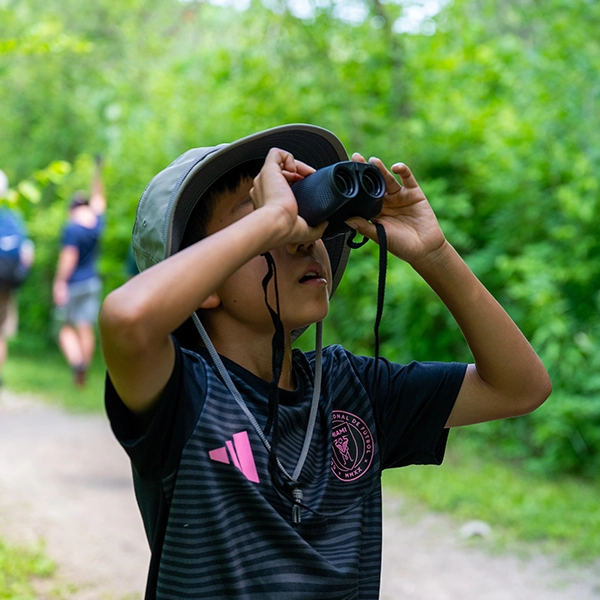 Kid Exploring Nature
